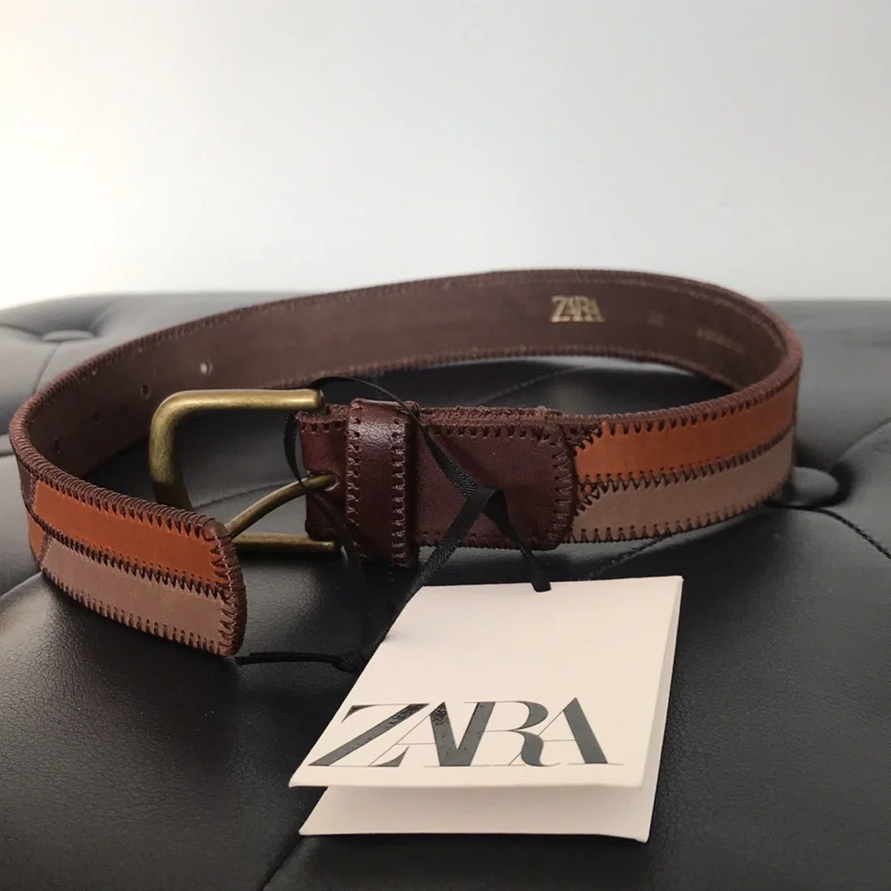 Zara band boys Leather belt.
